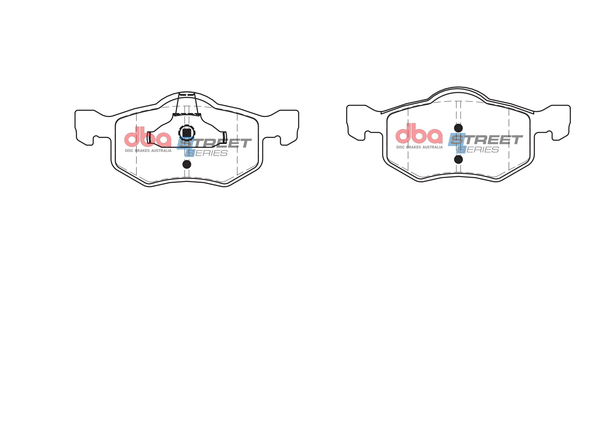 Brake Pads Street Series Ceramic | Front Axle - DB1426SS