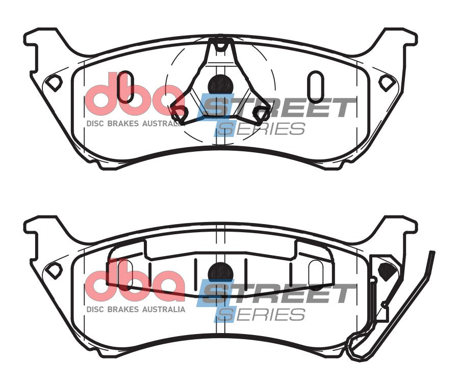 Brake Pads Street Series Ceramic | Front Axle - DB1430SS