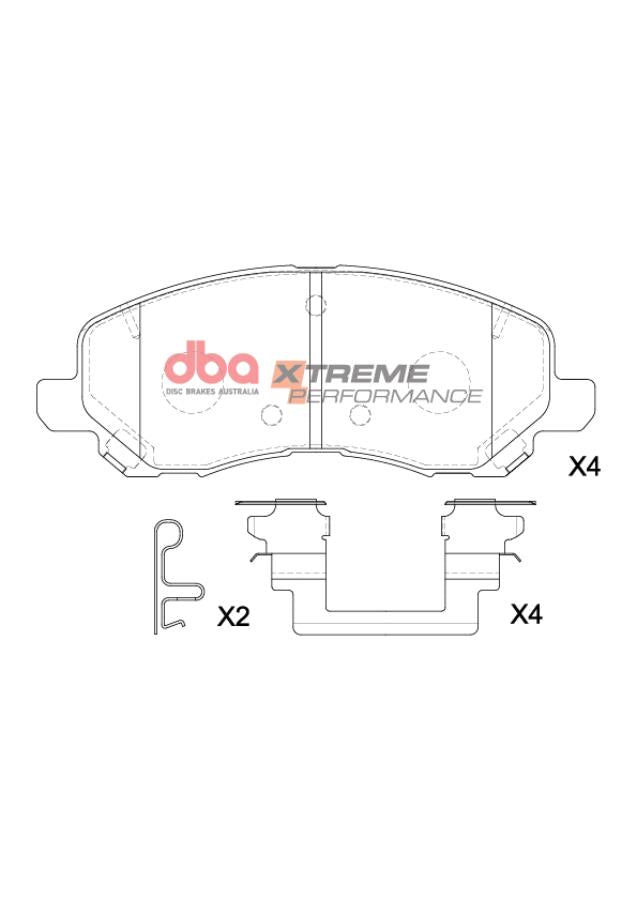 Brake Pads Xtreme Performance | Front Axle - DB1441XP