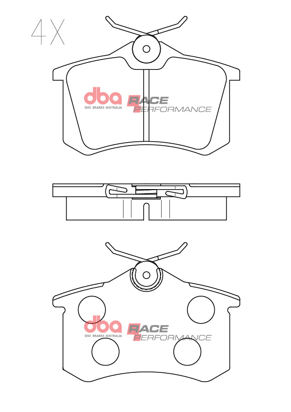 Brake Pads Race Performance - DB1449RP