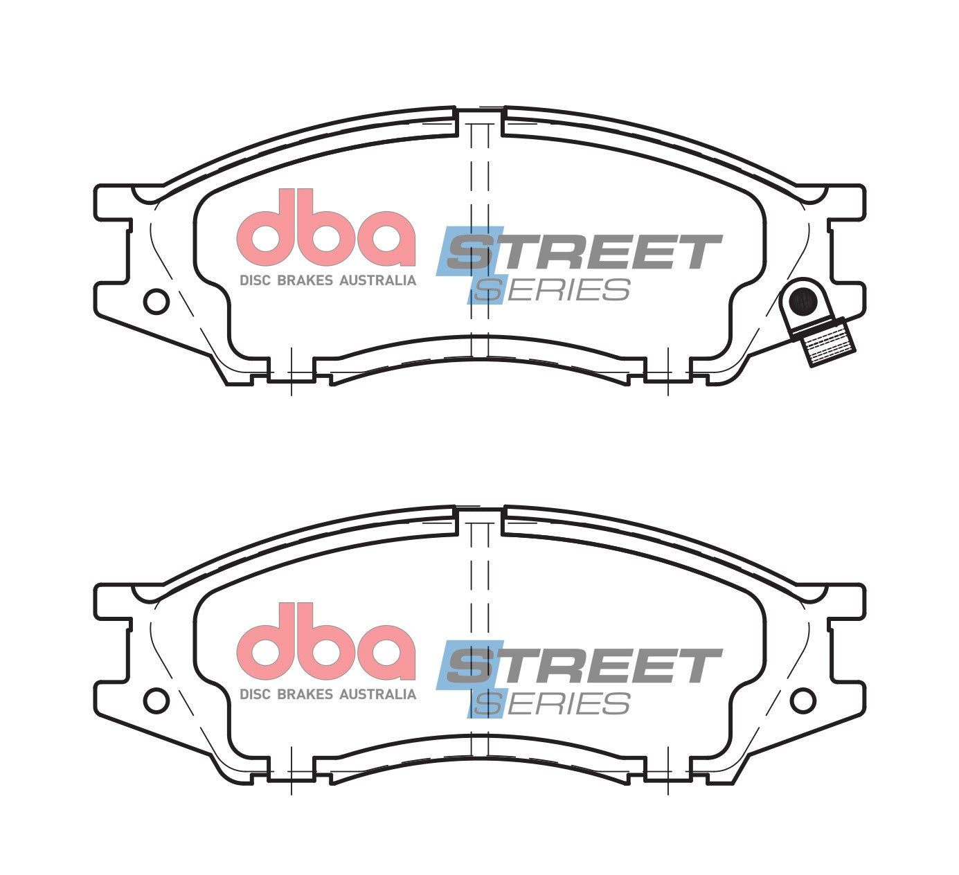 Brake Pads Street Series Ceramic | Front Axle - DB1454SS