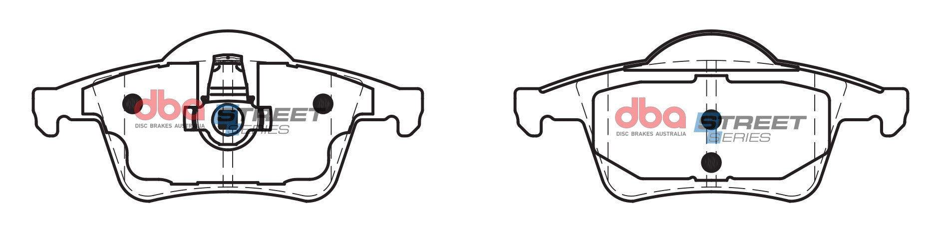 Brake Pads Street Series Ceramic | Rear Axle - DB1456SS