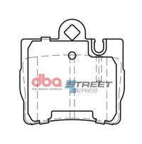 Brake Pads Street Series Ceramic | Rear Axle - DB1458SS