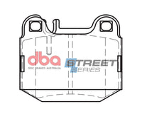 Brake Pads Street Series Ceramic | Rear Axle - DB1461SS