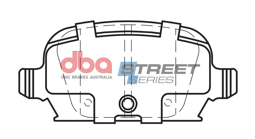 Brake Pads Street Series Ceramic | Rear Axle - DB1472SS