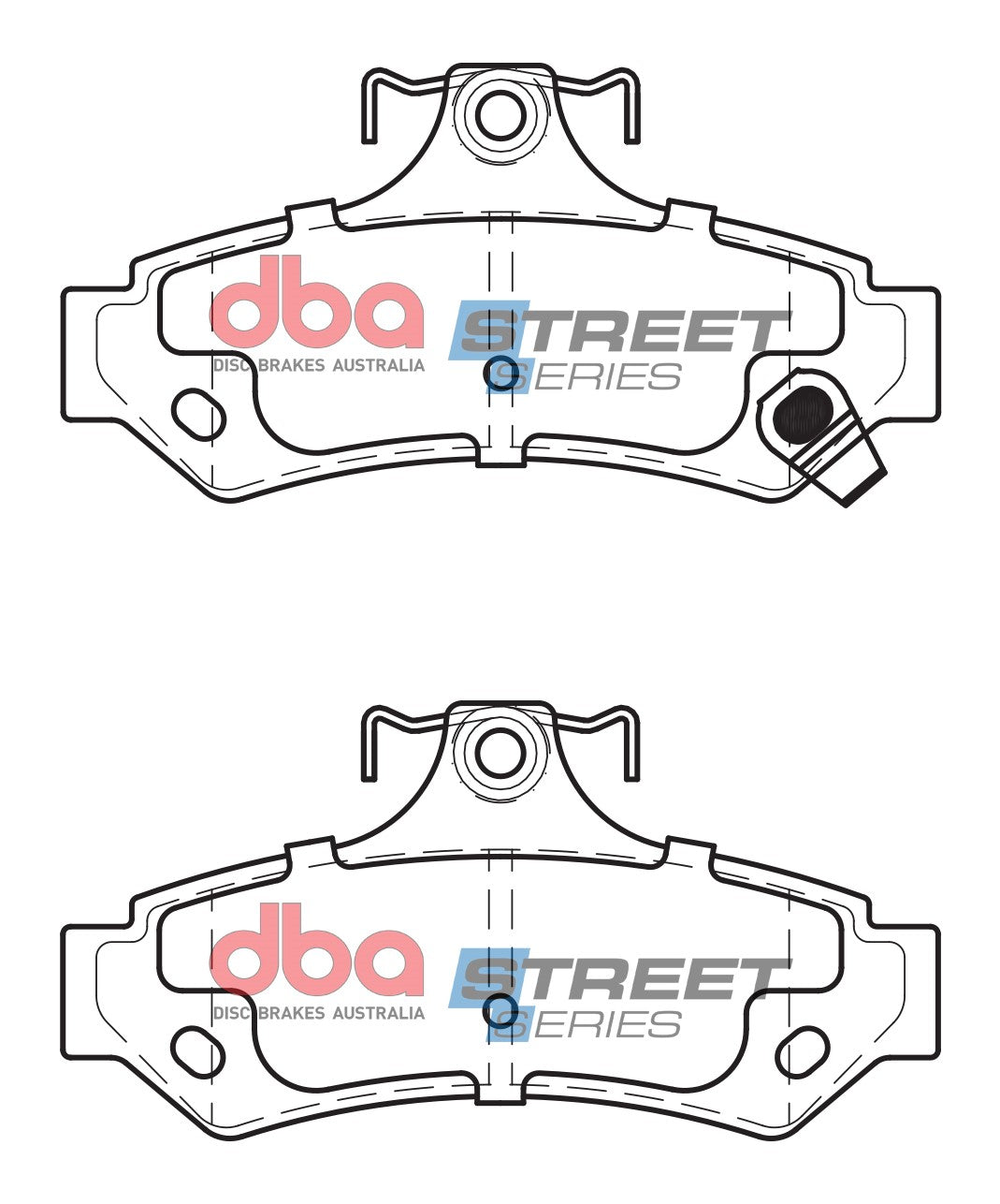 Brake Pads Street Series Ceramic | Rear Axle - DB1475SS