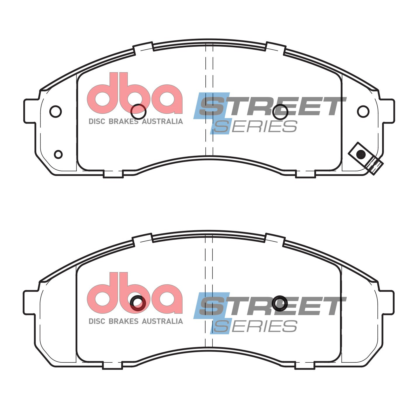Brake Pads Street Series Semi-metallic | Front Axle - DB1489SS
