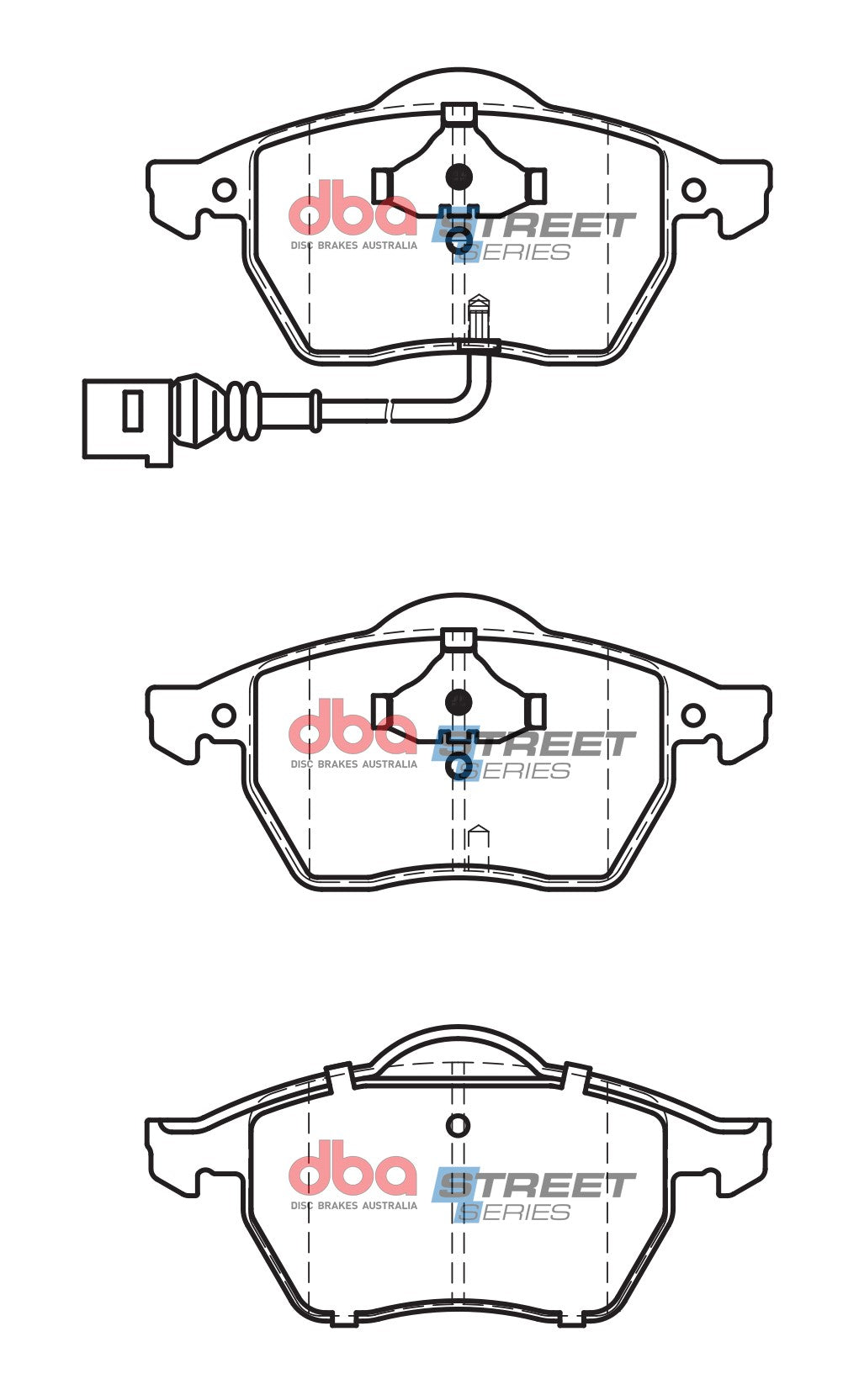 Brake Pads Street Series Ceramic | Front Axle - DB1492SS