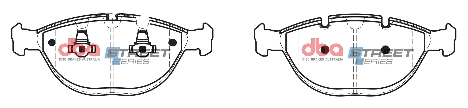Brake Pads Street Series Semi-metallic | Front Axle - DB1495SS