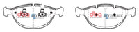 Brake Pads Street Series Semi-metallic | Front Axle - DB1495SS