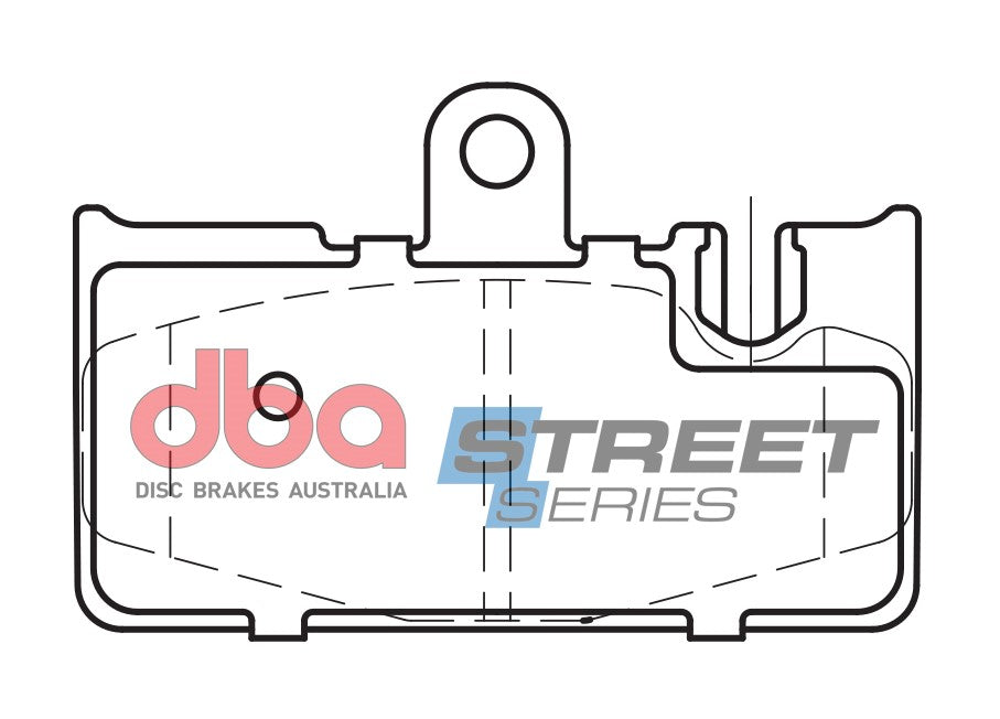 Brake Pads Street Series Ceramic | Rear Axle - DB1497SS