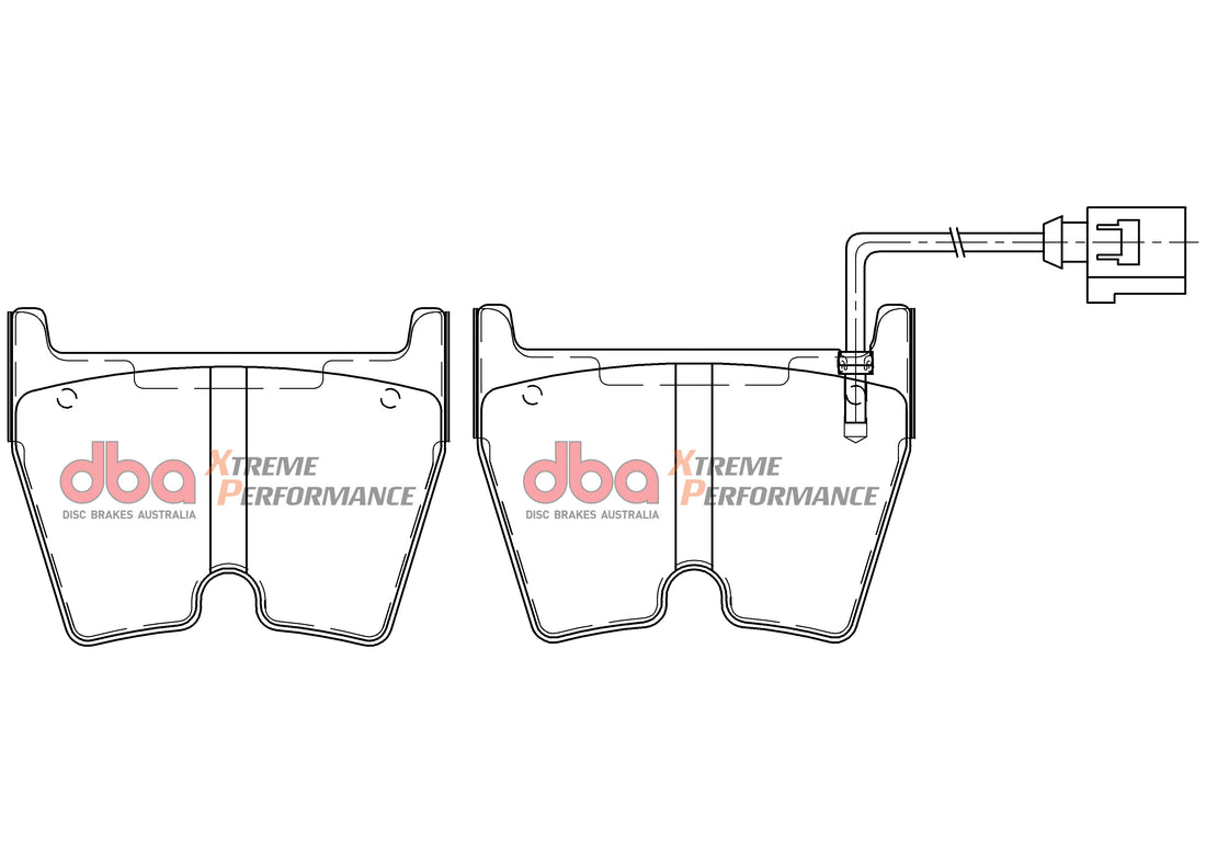 Brake Pads Xtreme Performance ECE R90 certified | Front Axle - DB15005XP