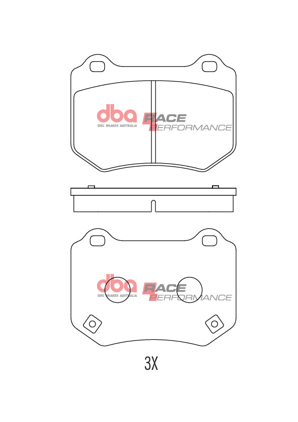 Brake Pads Race Performance - DB15007RP