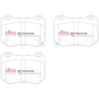 Brake Kit - 4000 Series T3 Slotted & Xtreme Performance Brake Pads (2x DBA43051S-10 + DB15007XP) - DBA43051S-10-15007XP