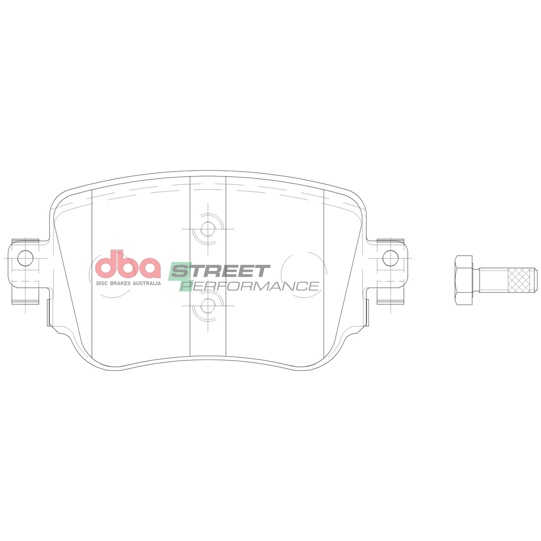 Brake Pads Street Performance | Rear Axle - DB15009SP