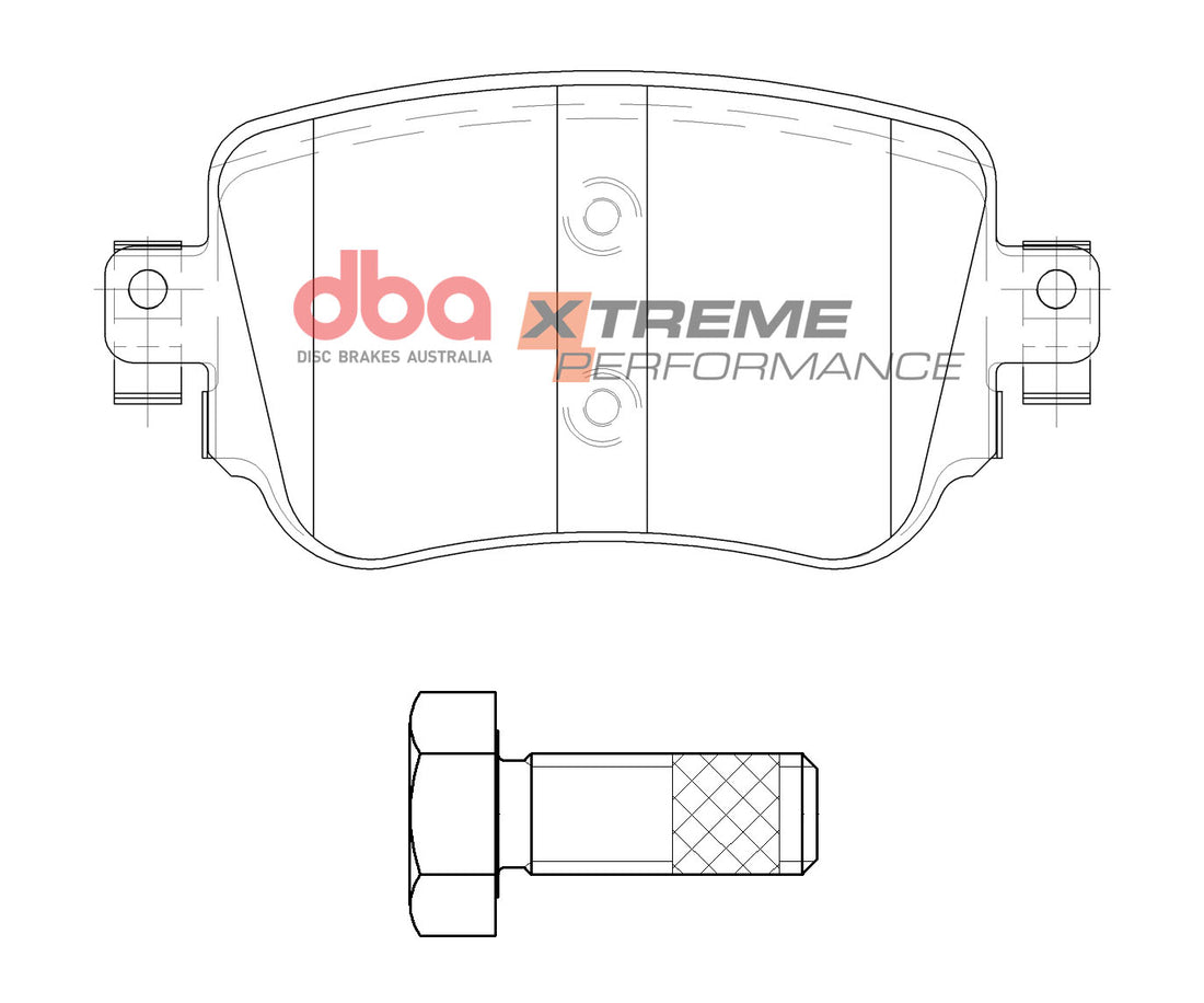 Brake Pads Xtreme Performance | Rear Axle - DB15009XP