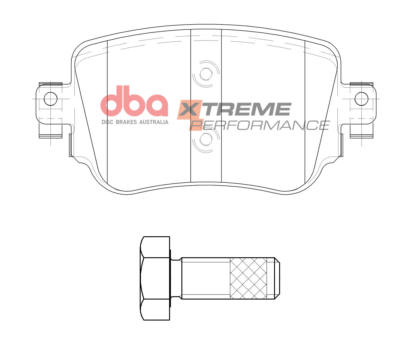 Brake Pads Xtreme Performance | Rear Axle - DB15009XP