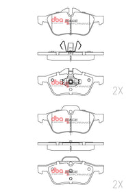 Brake Pads Race Performance - DB1500RP