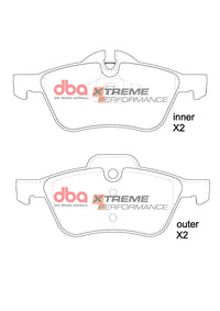 Brake Pads Xtreme Performance | Front Axle - DB1500XP