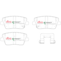 Brake Kit - Street Series T2 Slotted & Street Performance Brake Pads (2x DBA3149S + DB15013SP) - DBA3149S-15013SP