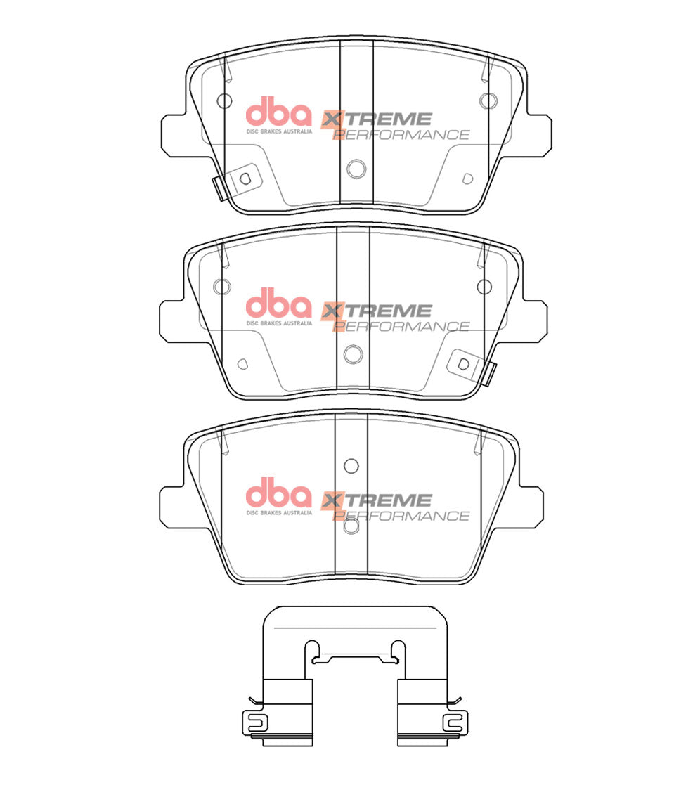 Brake Pads Xtreme Performance | Rear Axle - DB15013XP