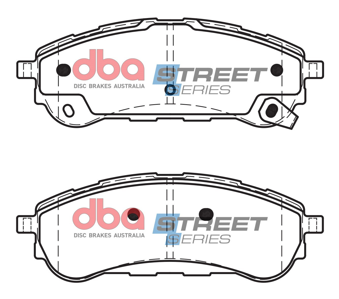 Brake Pads Street Series Ceramic | Rear Axle - DB15016SS