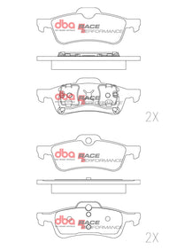 Brake Pads Race Performance - DB1501RP