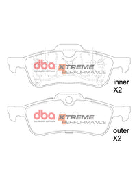 Brake Pads Xtreme Performance | Rear Axle - DB1501XP