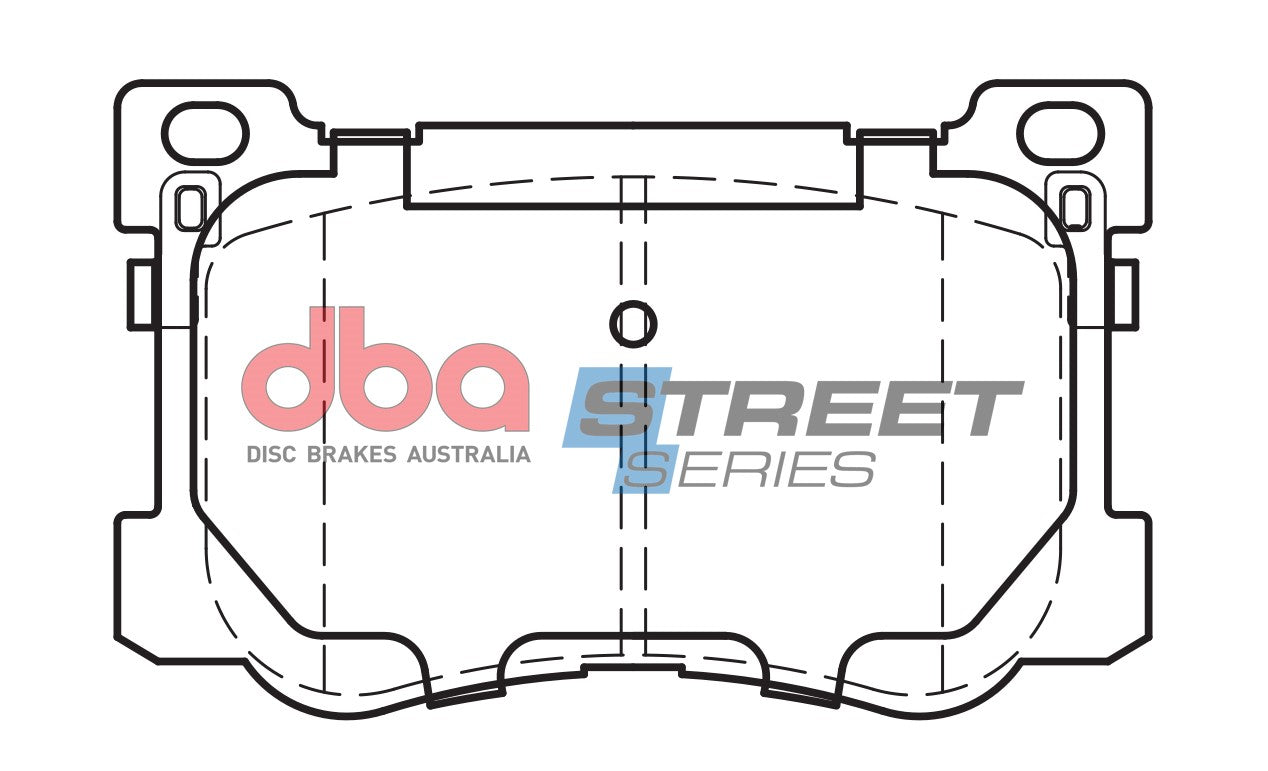 Brake Pads Street Series Ceramic | Front Axle - DB15021SS
