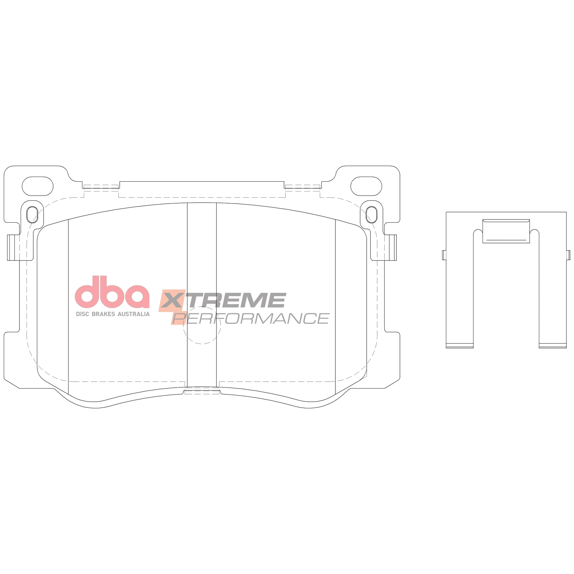 Brake Pads Xtreme Performance | Front Axle - DB15021XP