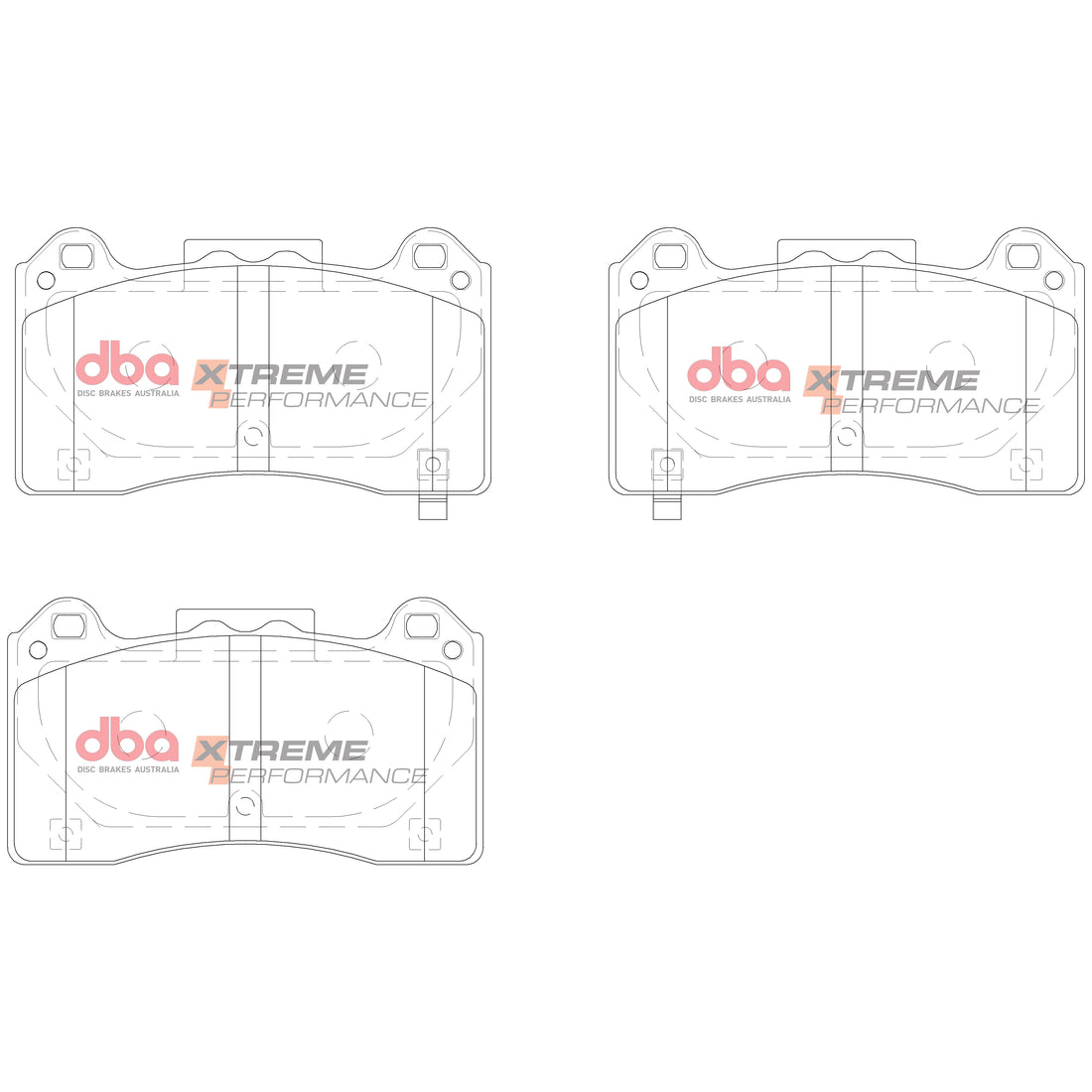 Brake Pads Xtreme Performance | Front Axle - DB15025XP