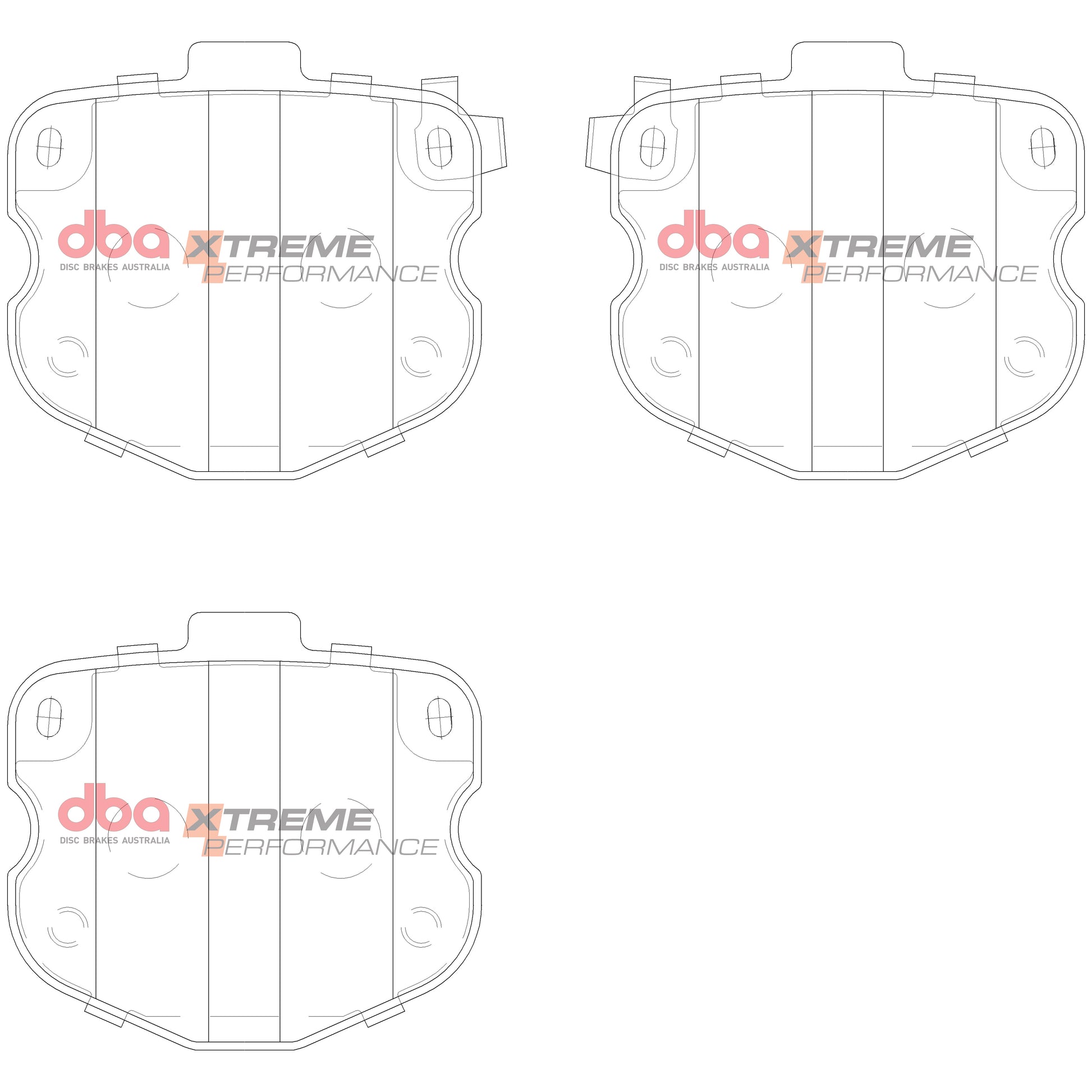 Brake Pads Xtreme Performance | Front Axle - DB15028XP
