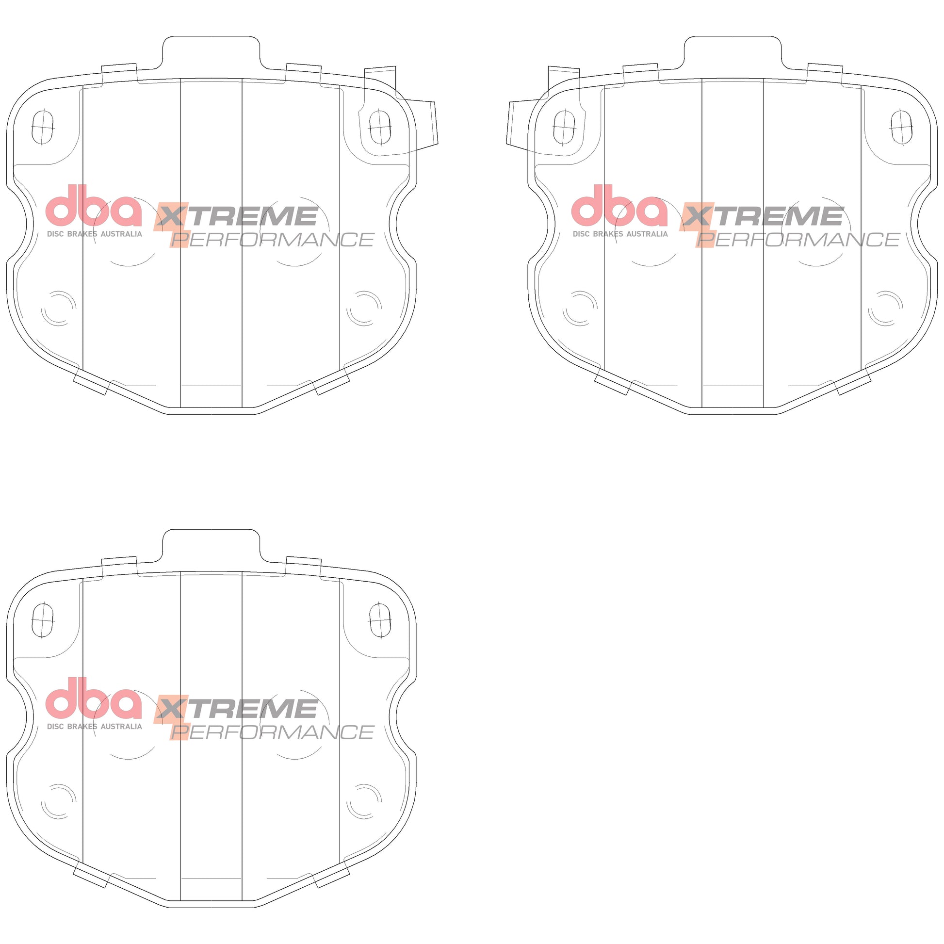 Brake Pads Xtreme Performance | Rear Axle - DB15029XP