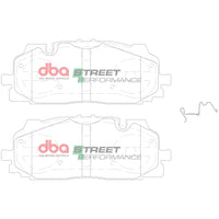 Brake Kit - Street Series T2 Slotted & Street Performance Brake Pads (2x DBA3014S + DB15030SP) - DBA3014S-15030SP