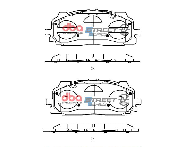 Brake Pads Street Series - DB15030SSEV