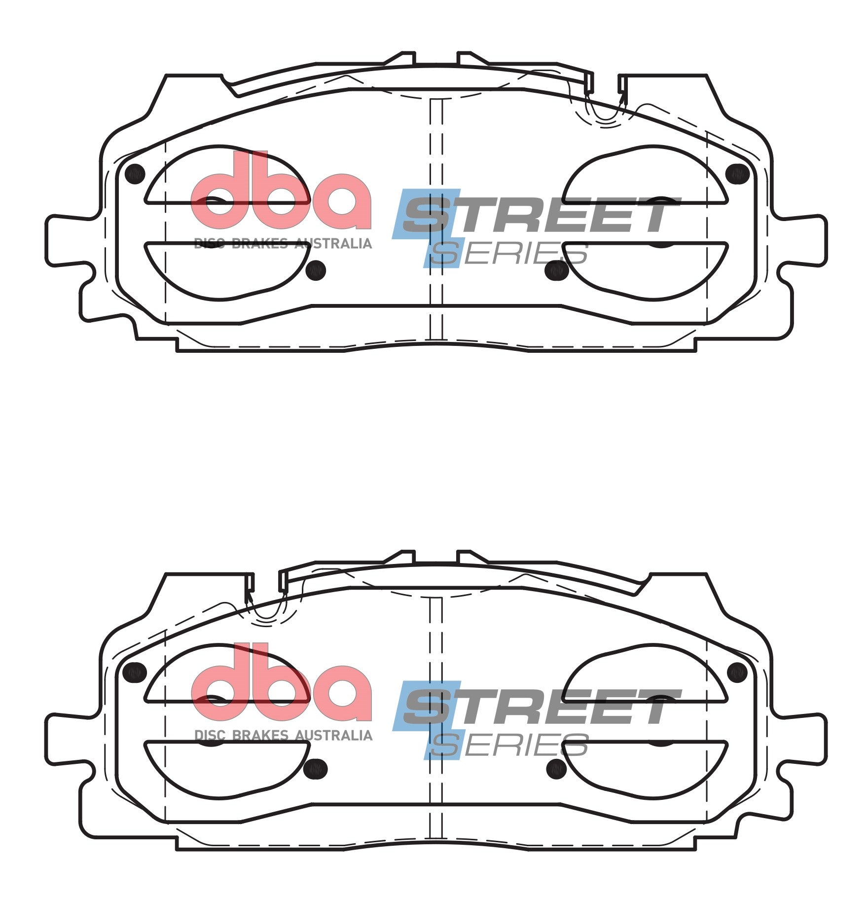 Brake Pads Street Series Ceramic | Front Axle - DB15030SS