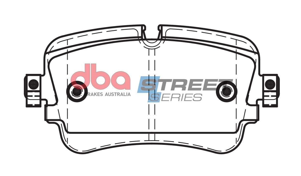 Brake Pads Street Series Ceramic | Rear Axle - DB15031SS