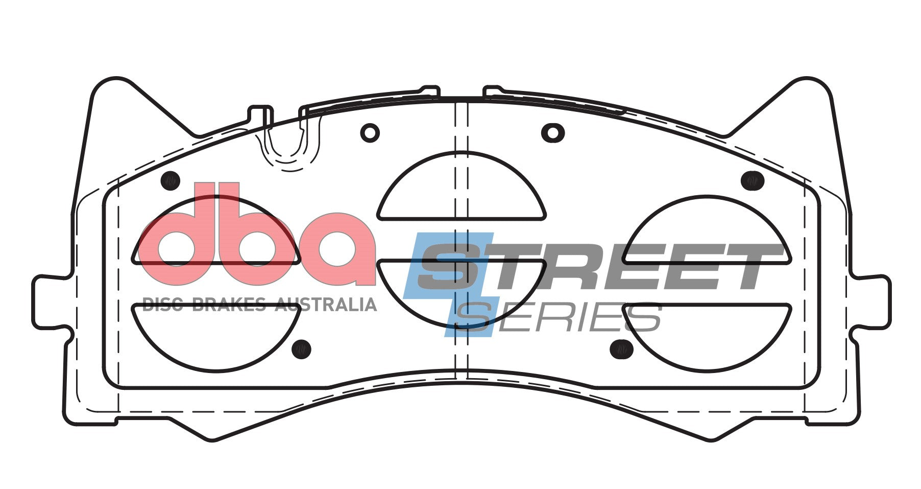 Brake Pads Street Series Ceramic | Front Axle - DB15035SS