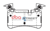 Brake Pads Street Series Ceramic | Rear Axle - DB15037SS