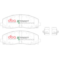 Brake Pads Street Performance | Front Axle - DB15038SP
