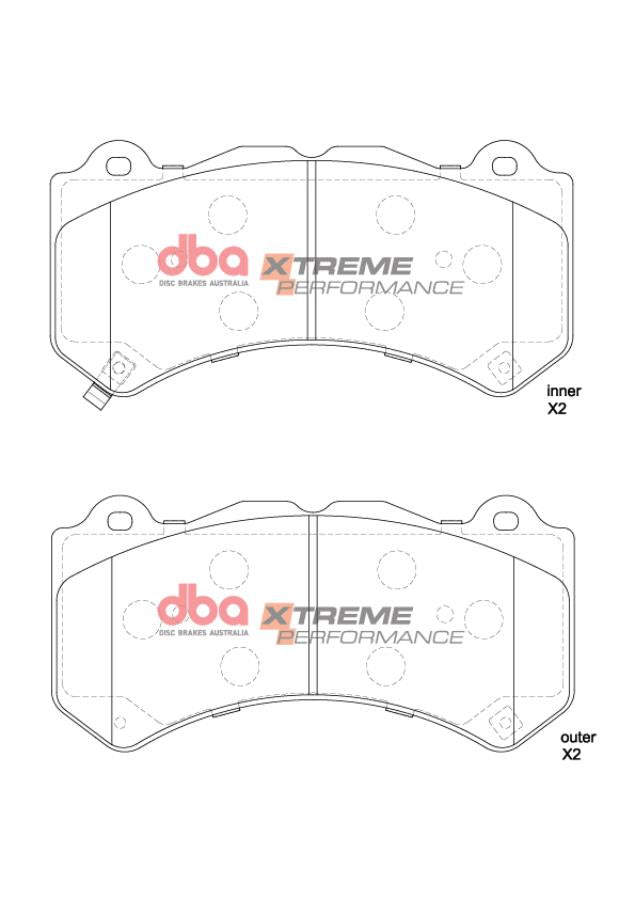 Brake Pads Xtreme Performance | Front Axle - DB15039XP