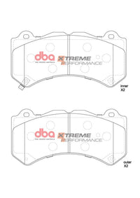 Brake Pads Xtreme Performance | Front Axle - DB15039XP