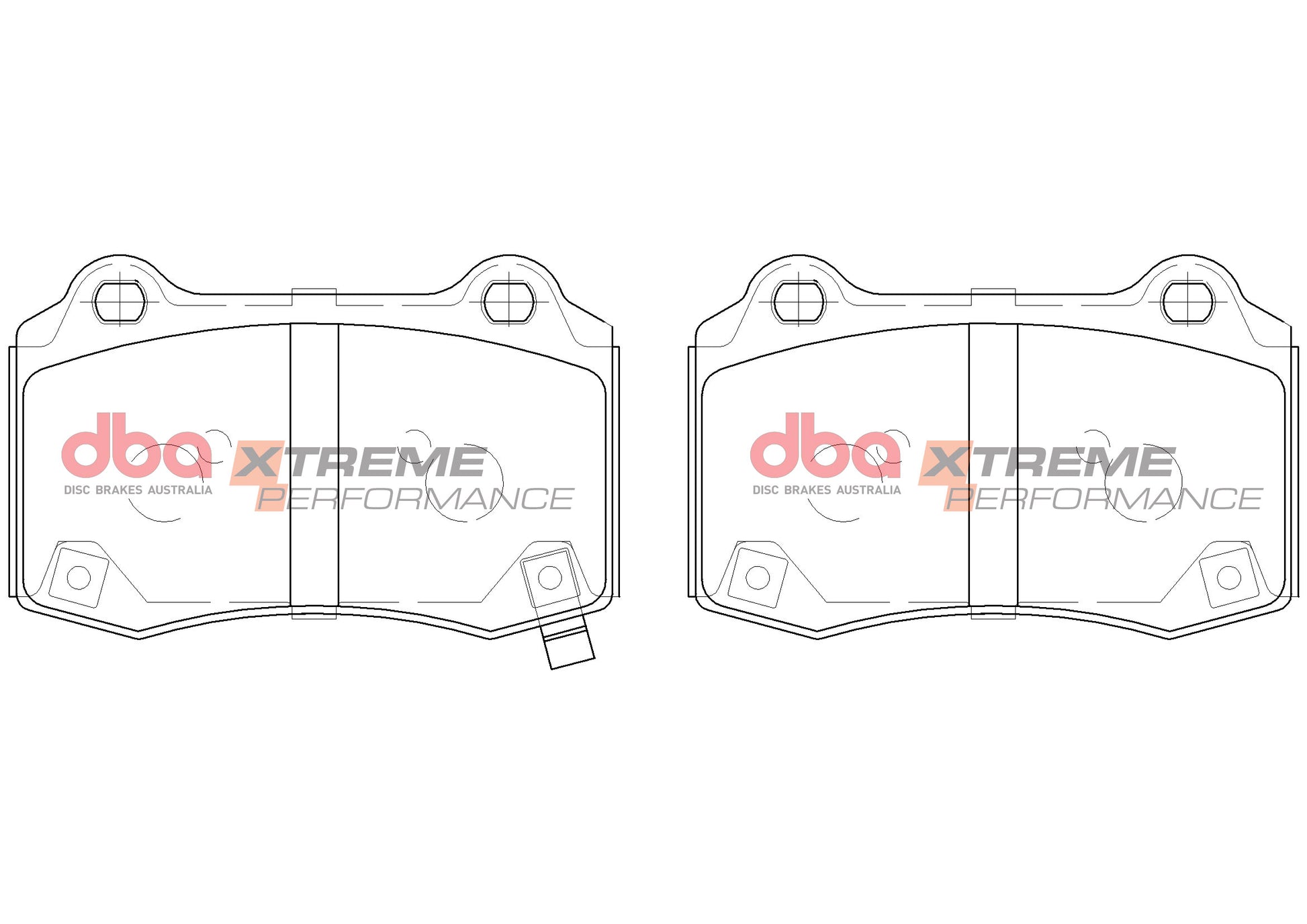 Brake Pads Xtreme Performance | Rear Axle - DB15041XP