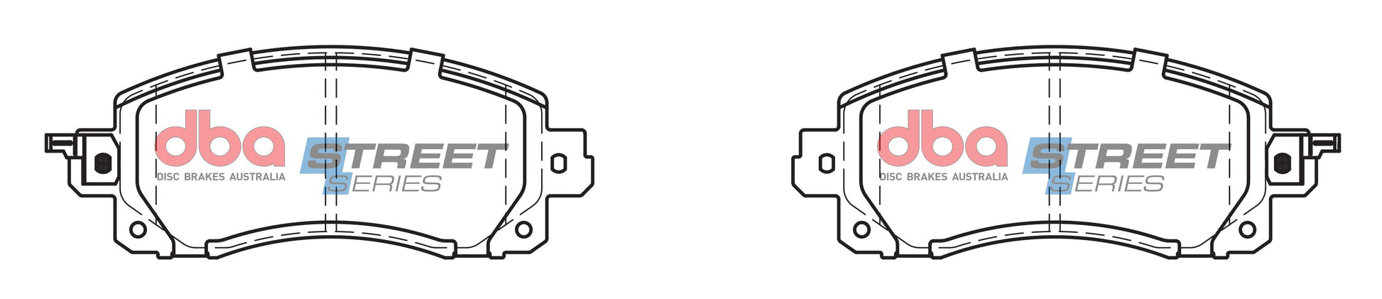 Brake Pads Street Series Ceramic | Front Axle - DB15042SS