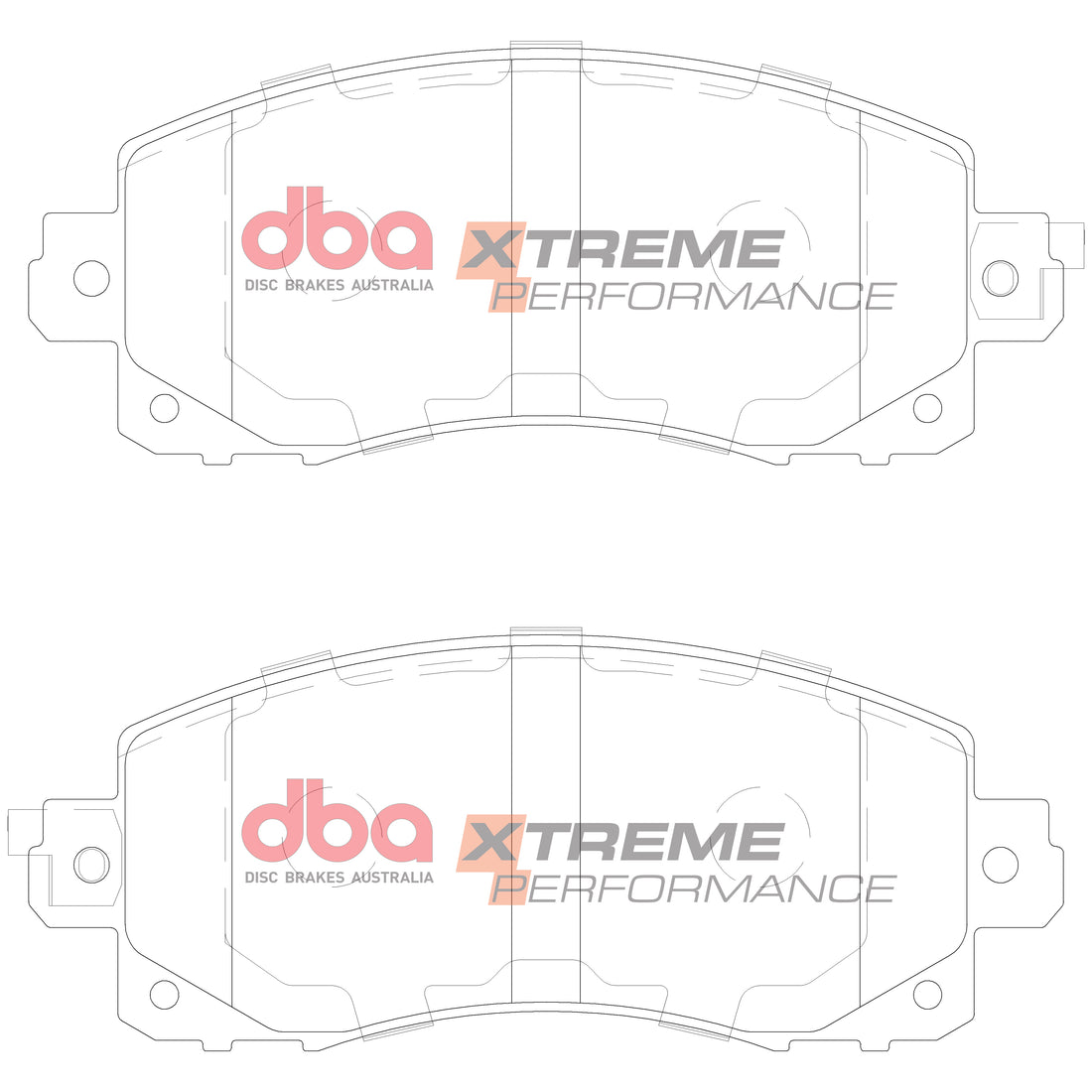 Brake Pads Xtreme Performance | Front Axle - DB15042XP