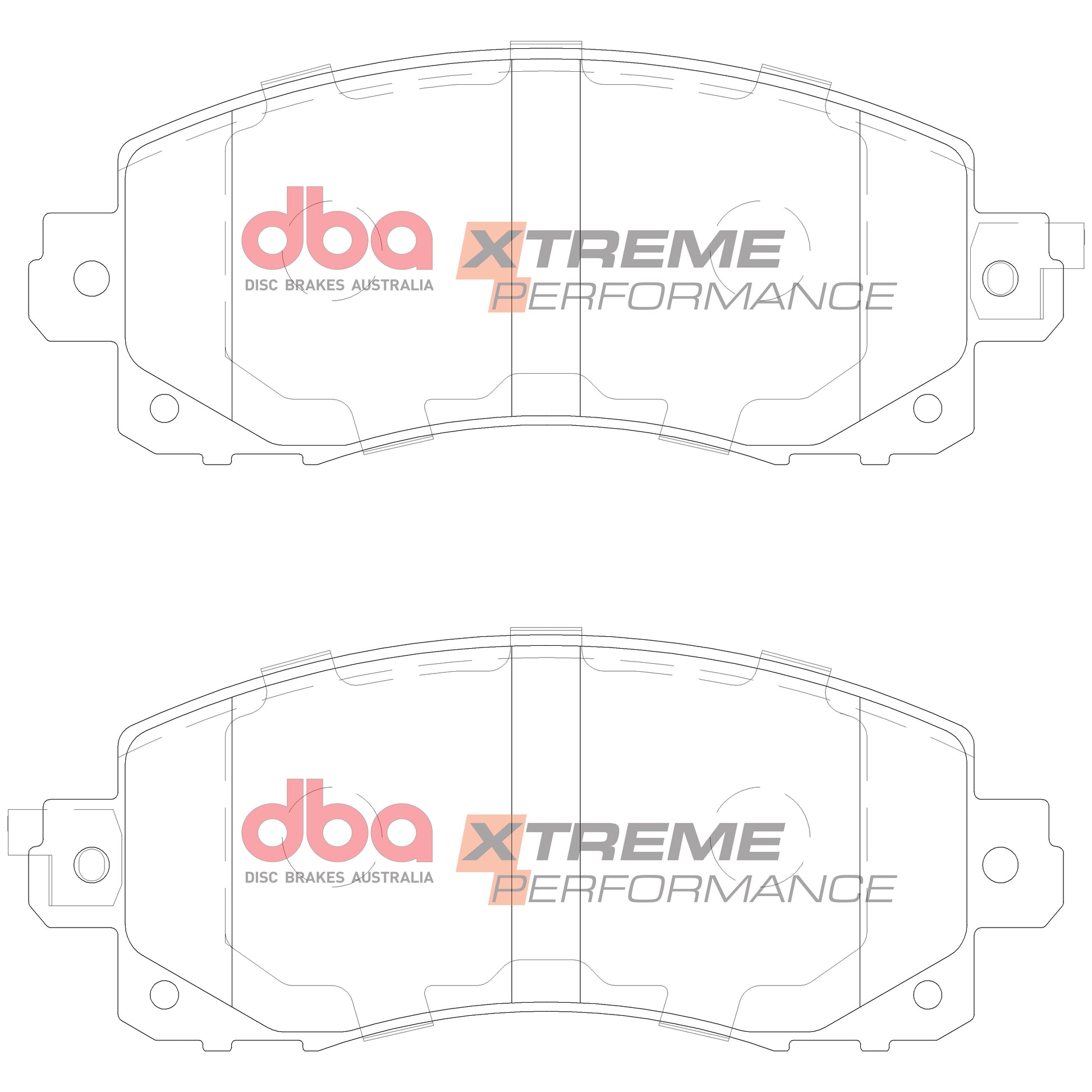 Brake Pads Xtreme Performance | Front Axle - DB15042XP