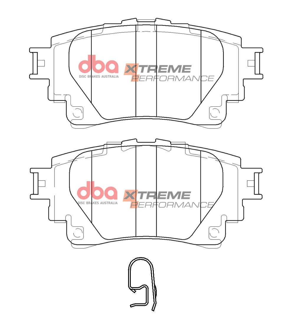 Brake Pads Xtreme Performance | Rear Axle - DB15044XP