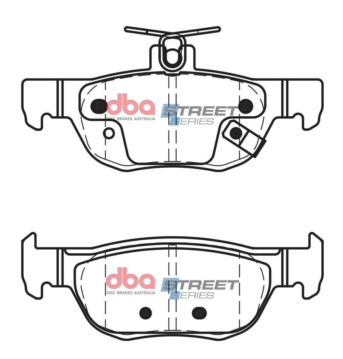 Brake Pads Street Series Ceramic | Rear Axle - DB15047SS