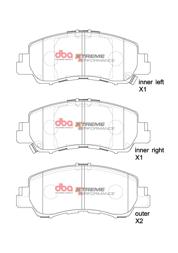 Brake Pads Xtreme Performance | Front Axle - DB15048XP
