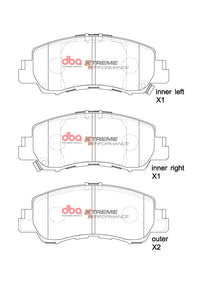 Brake Pads Xtreme Performance | Front Axle - DB15048XP